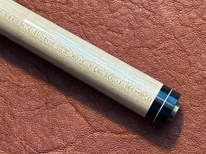 Maple Pool Cue shaft. Black Collar 5/16-14 Thread ** Shaft Only ** - Imagen 1 de 4