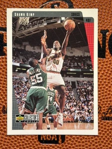 1997-98 UD Collector's Choice Shawn Kemp #130 Base Card Supersonics - Picture 1 of 2