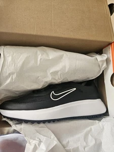 Nike Women's Ace Summerlite Golf Shoes Trainers Size 7 uk BNIB Black And White - Picture 1 of 7
