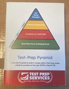 Test-Prep Pyramid. Test prep Services. SAT/ACT. Vocabulary, Algebra, Maths. - Zdjęcie 1 z 2