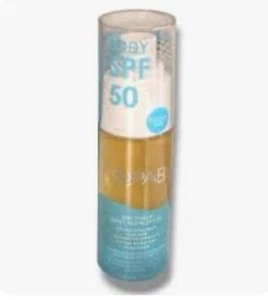 Kopari Sun Shield Body Glow SPF 50 resistente al sudore e all'acqua da viaggio taglia 1 oz - Foto 1 di 4