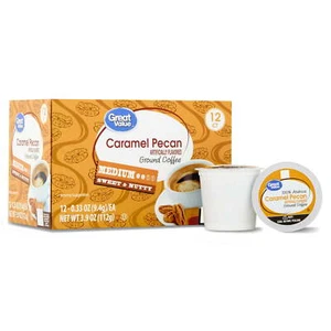 Cápsulas de café tostado medio caramelo nuez moscada de gran valor, 12 quilates - Imagen 1 de 4