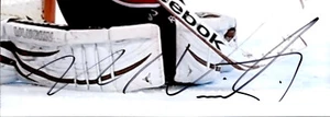 Mark Visentin Signed Autographed 7.5x2.75 Cut Photo Phoenix Coyotes - Picture 1 of 1