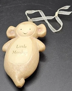 Christmas Ornament Glittery Little Monkey  - Picture 1 of 3