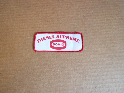 Uniforme originale Sohio Diesel Supreme Patch stazione di servizio gasolio giacca #13
