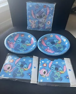 Lilo And Stitch Party Supplies 20 plates, 20 invitations, and napkins (Lot 3) - Picture 1 of 2