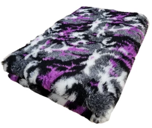 Vet Bedding Vet Bed Dogs Cats Purple Camouflage all sizes - Picture 1 of 2