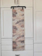 Wall Hanging Table Runner Vtg Asian Trees Tapestry Design 39 3/4" L x 11” W