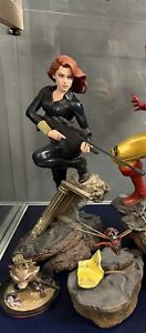 MARVEL BLACK WIDOW AVENGERS ASSEMBLE EXCLUSIVE STATUE POLYSTONE SIDESHOW 1/5