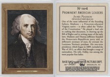 2007 Topps Turkey Red Presidents James Madison #TRP4