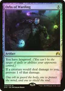Magic The Gathering Foil Orbs of Warding - Magic Origins #234 - Imagen 1 de 1