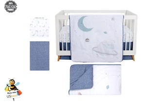 Trend Lab Celestial Space 3-Piece Crib Bedding Set – Authentic & Sealed - Picture 1 of 14