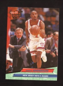 1992-93 Kenny Anderson New Jersey Nets Fleer Ultra Basketball Card #114 NM - Picture 1 of 2