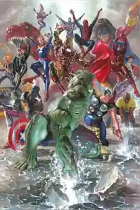 The Avengers - Marvel Comic Poster (Legacy - By Alex Ross) - Picture 1 of 5