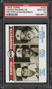 Tarjeta de béisbol Topps #720 Expos Prospects 1979 - PSA 10 - 18806672 - - Imagen 1 de 2