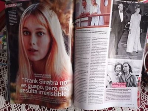 RITAGLI MIA FARROW FRANK SINATRA 1965 - Picture 1 of 1