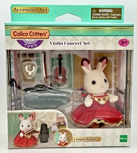 Sylvanian Families Calico Critters Town Violin Concert Set Bell Hopscotch Rabbit - Picture 1 of 9