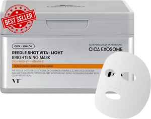 Reedle Shot Vita-Light Radiant Mask 30pcs Korean Skin Care Face Sheet - Picture 1 of 12