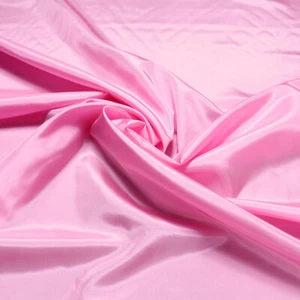 2 Meter Stoff Polyester Futter Taft rosa Futterstoff - Bild 1 von 1
