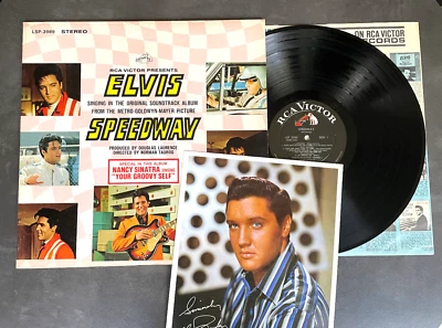 LP Elvis Presley - Speedway - US RCA LSP 3989 w/ Bonus Photo - Bild 1 von 2