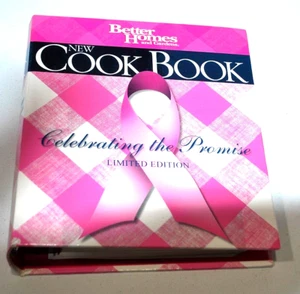Better Homes &Gardens New Cook Book Pink Celebrating Promise 5 Ring Binder 2007. - Picture 1 of 15
