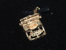 10k Yellow Gold Typewriter Pendant Or Charm, Pendant/Charm Weighs 1.7 Grams