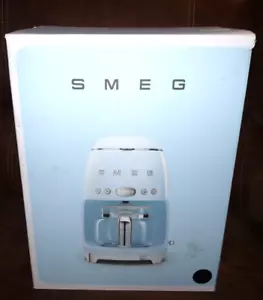 Smeg 50's Retro Style Aesthetic Drip Filter Coffee Machine, DCF02BLUS, Black NIB - Picture 1 of 7