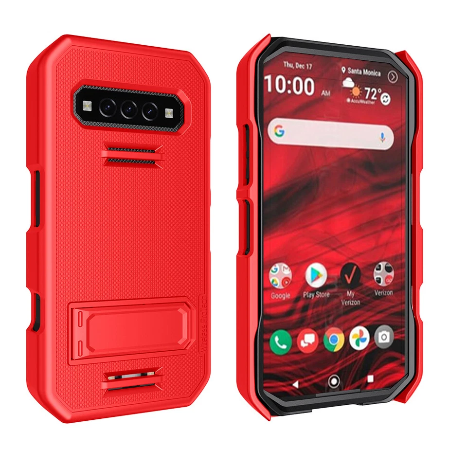 For Kyocera DuraForce Pro 3 E7200 Case with Kickstand and Screen Protector - Image 1 of 1