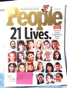 People Magazine Uvalde June 13, 2022 New - Picture 1 of 8