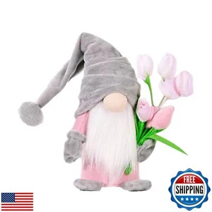Gnome Plush Decorations Gift, 15 inch Spring Gnomes Decorations for Home,Moth - Picture 1 of 5