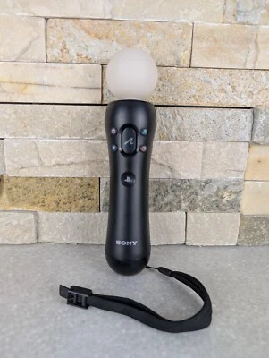 PlayStation 3 Move Motion Controller Black CECH-ZCM1U - PS3 - OEM - TESTED ! - Image 1 of 3