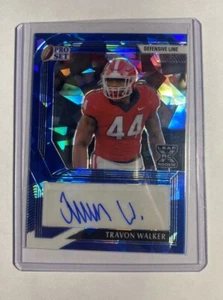 2022 Leaf Pro Set Metal Base Auto Blue Mojo #PA-TW2 Travon Walker /25🔥🔥🔥 - Picture 1 of 2