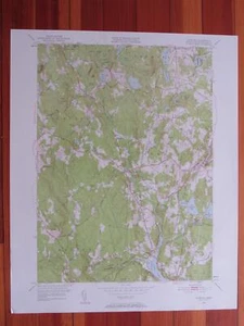 Mapa de topo original vintage del USGS de Sterling Massachusetts 1958 original - Imagen 1 de 1