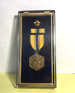 New ListingVintage Us Air Force For Military Merit Medal, Ribbon, Pin & Lapel Pin w/ Name