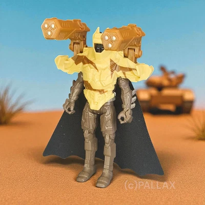BATMAN THE DARK KNIGHT RISES - MISSILE ARMOR BATMAN  3,75"  / MATTEL 2012 - Bild 1 von 3