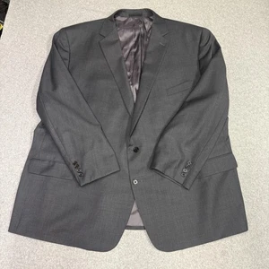 Lauren Ralph Lauren Jacket Mens 58L Gry Wool Blend Blazer Sport Coat Black Label - Picture 1 of 18