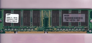 256MB PC-133 SAMSUNG M366S325CTS-C7AQ0 COMPAQ 140134-001 Memory STICK PC133 SDR - Picture 1 of 2