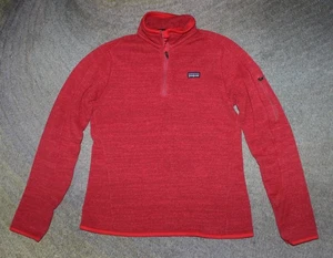 Patagonia Cranberry 1/4 Zip Better Sweater Shirt Sweatshirt - Size S - EUC - Picture 1 of 4