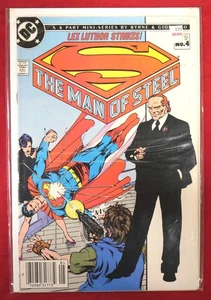 SUPERMAN the Man of Steel 1986 #4 Newstand DC COMICS Comic Book  - Bild 1 von 1