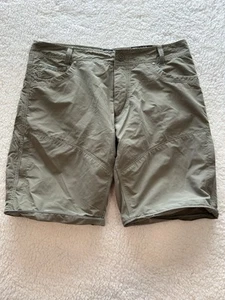 KUHL Liberator Convertible Shorts Only Men 36 Beige Olive Hiking Stealth Tech - Picture 1 of 13
