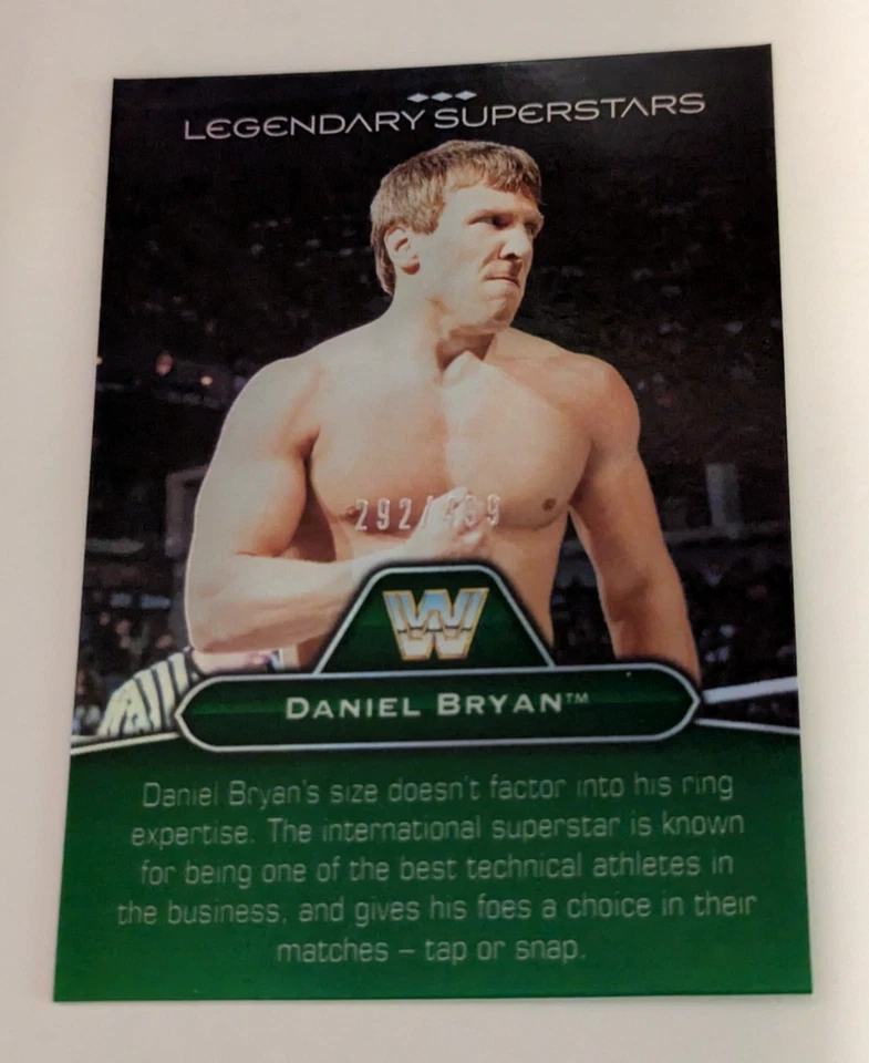 2010 Topps Platinum WWE Legendary Superstars Green LS-16 Daniel Bryan Malenko - Image 1 of 2