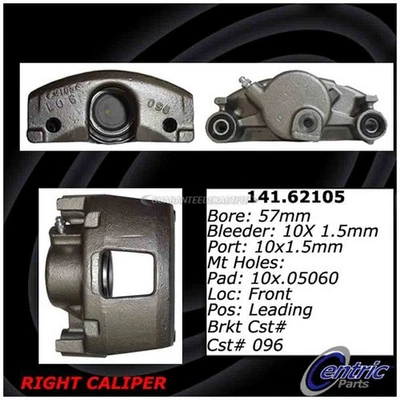 Pinza de freno delantera derecha centrada CSW para Buick Skylark Pontiac Grand Am Sunbird Foto 1 de 2