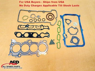 Top Head Gasket Set Fit Suzuki Swift Splash Vauxhall Opel Agila K12B K12M Engine - Image 1 of 4
