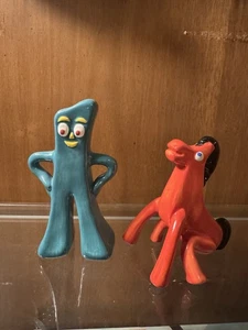 Vintage Gumby & Pokey Salt and Pepper Shakers - Picture 1 of 7
