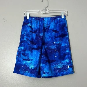 Reel Legends Jungen L 14-16 Badehose Shark Print - Bild 1 von 6