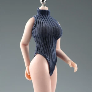 1/12 Scale Bodysuit Jumpsuit Clothes for 6" Inch Female Action Figure Model Toys - Picture 1 of 11