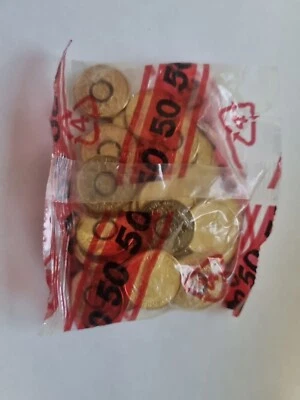 Bag 25 $2 Olympic Games 2016 Rio BLACK Coloured Two Dollar Coins Sealed Bag RARE - image 1 of 4