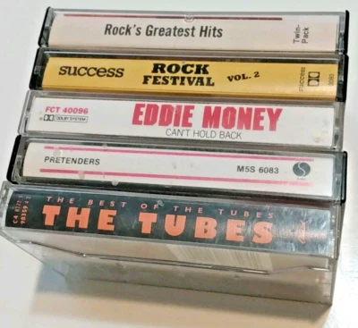 Vtg Rocks Greatest Hits, Rock Festival ITALY, Eddie Money, Pretenders, The Tubes - Image 1 of 4