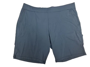 32 Degrees Cool Men's Hybrid Stretch Performance Dri Fit Shorts BLUE XXL - Picture 1 of 3