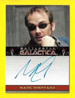 2008 Battlestar Galactica Staffel 3 Autogramm Mark Schäferhund Als Romo Lampkin - Bild 1 von 3